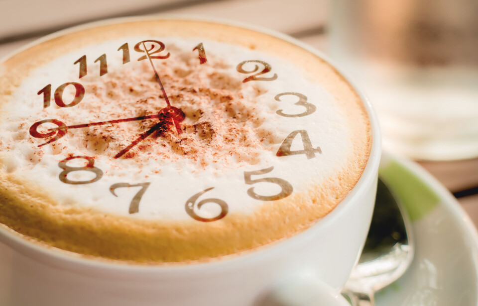 بهترین زمان نوشیدن قهوه